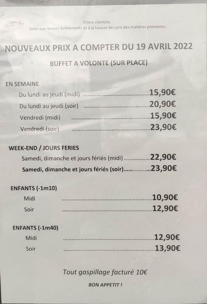 Restaurant Océan - Menu Image 4